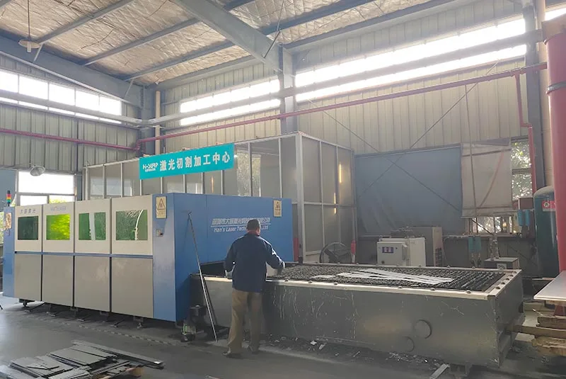 Sheet metal processing equipment