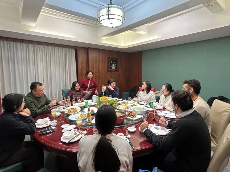 Hicon and its clients shared a dinner