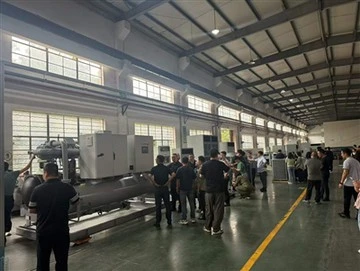 Centum Industry Principes confluxerunt ad Ningbo Die 13 Maii - Teste Nativitate nova De Hisurp Aeris Conditioner Facta in Sina